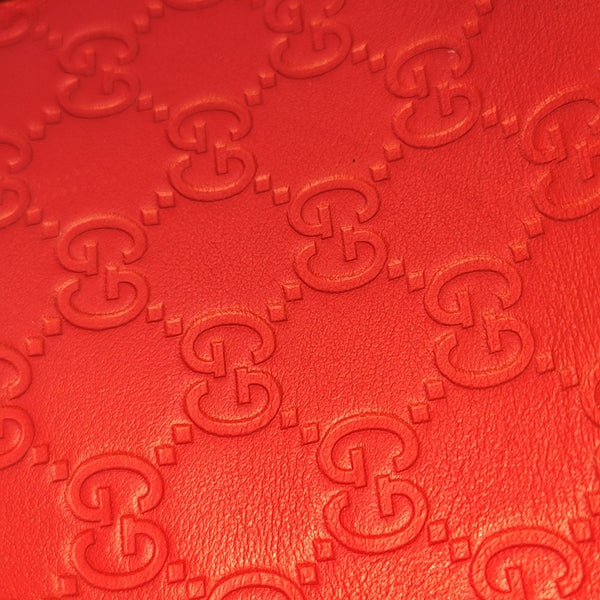 Dome Monogram Calfskin Red