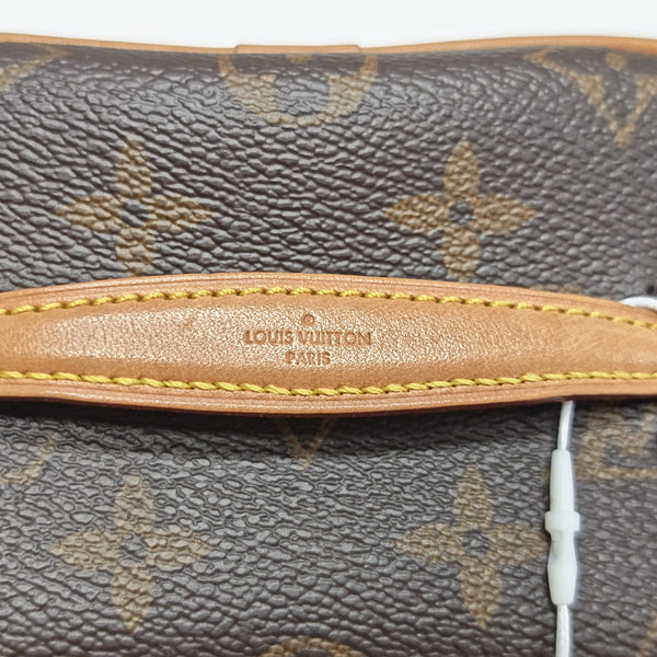 NICE Super Mini Monogram Coated Canvas Brown