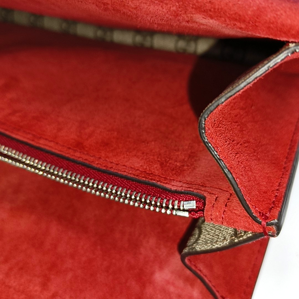 Authenticated pre-owned  Dionysus Small Monogram Coated Canvas Beige - Shoulder Bag at Looply