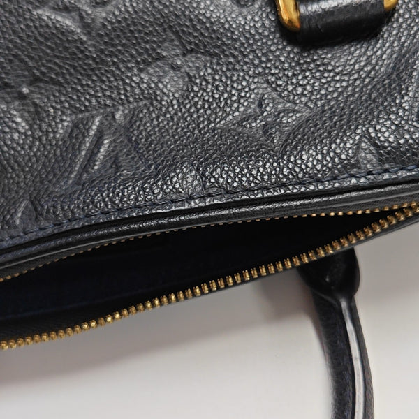 SPEEDY 25 Monogram Calfskin Black