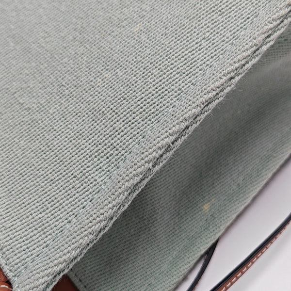 Cushion Small Canvas Green