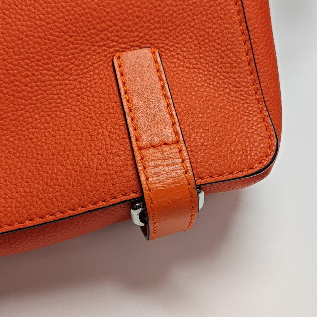 Military Extra Small Calfskin Orange