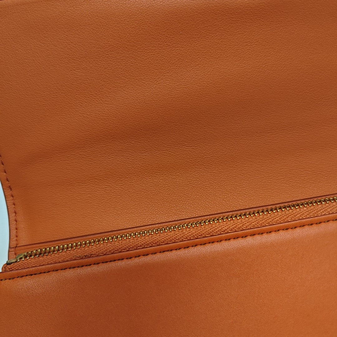 Calfskin Wallet Yellow