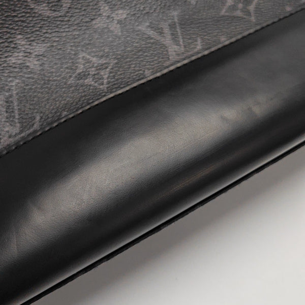 VOYAGER PM Monogram Coated Canvas Black