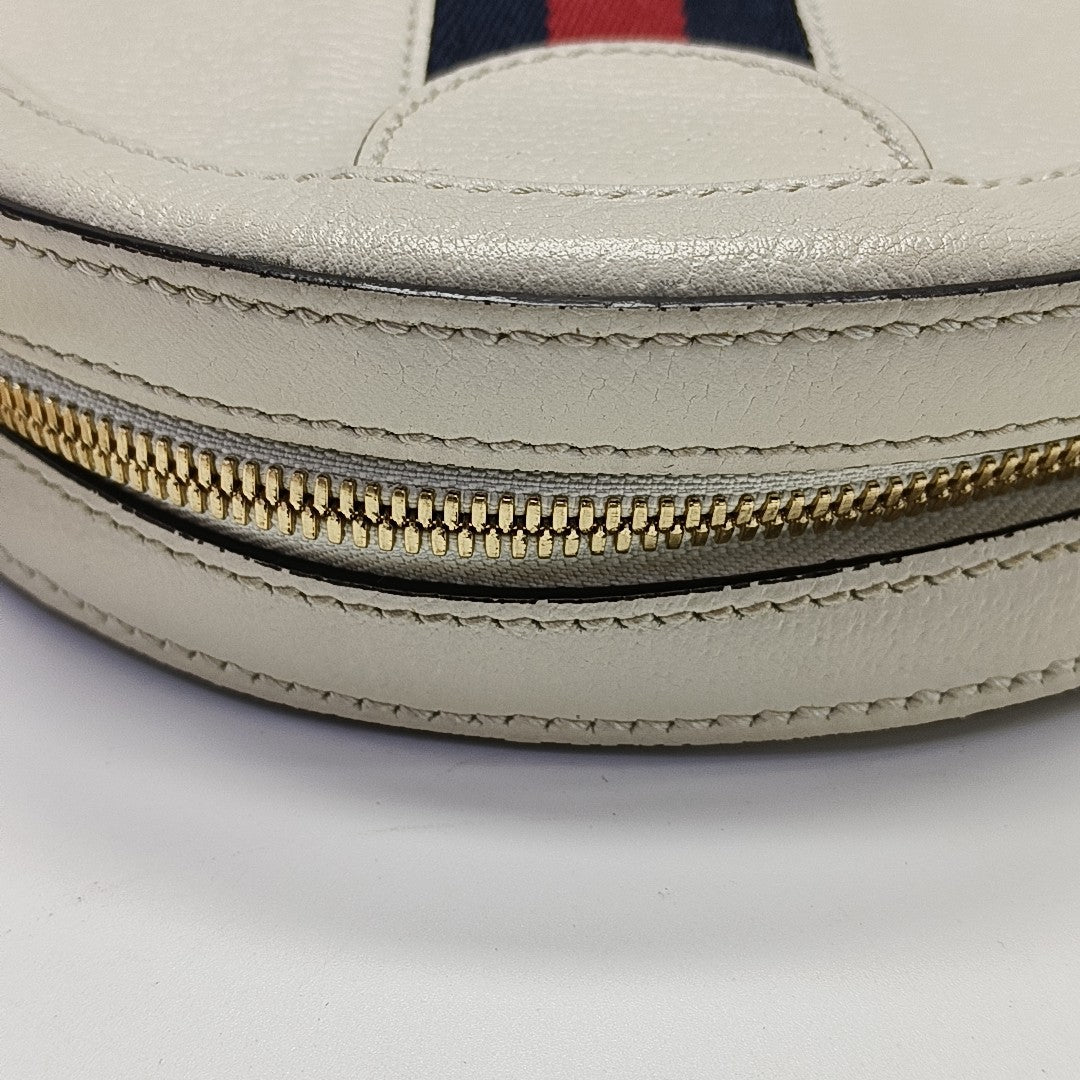 Ophidia Mini Calfskin White