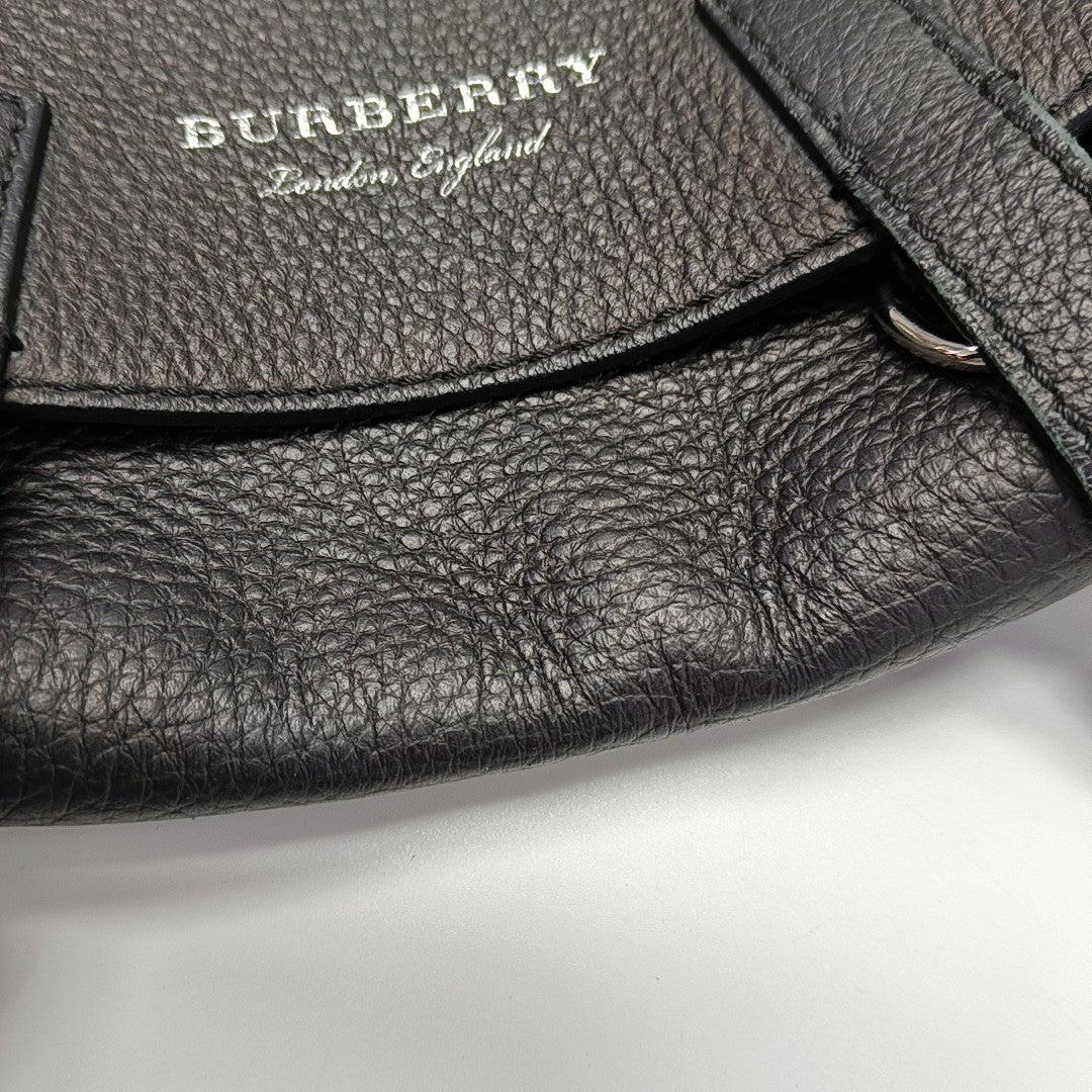 Calfskin Crossbody Bag Black