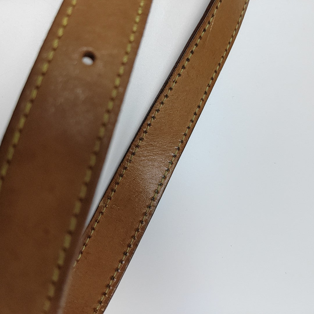 MUSETTE TANGO Monogram Coated Canvas Brown