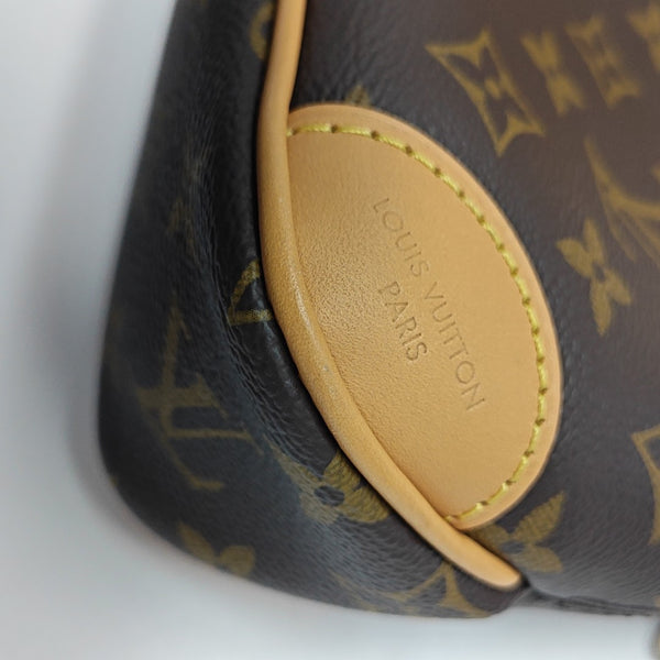 BOULOGNE Nano Monogram Coated Canvas Brown