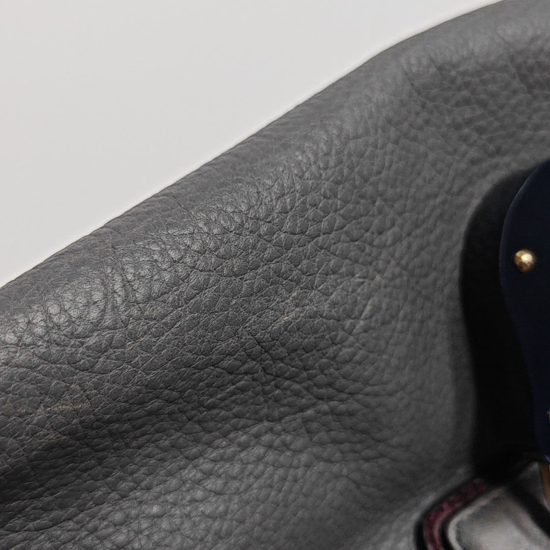Calle Calfskin Gray