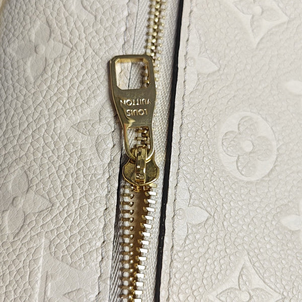 MÉTIS EAST WEST Monogram Calfskin Beige