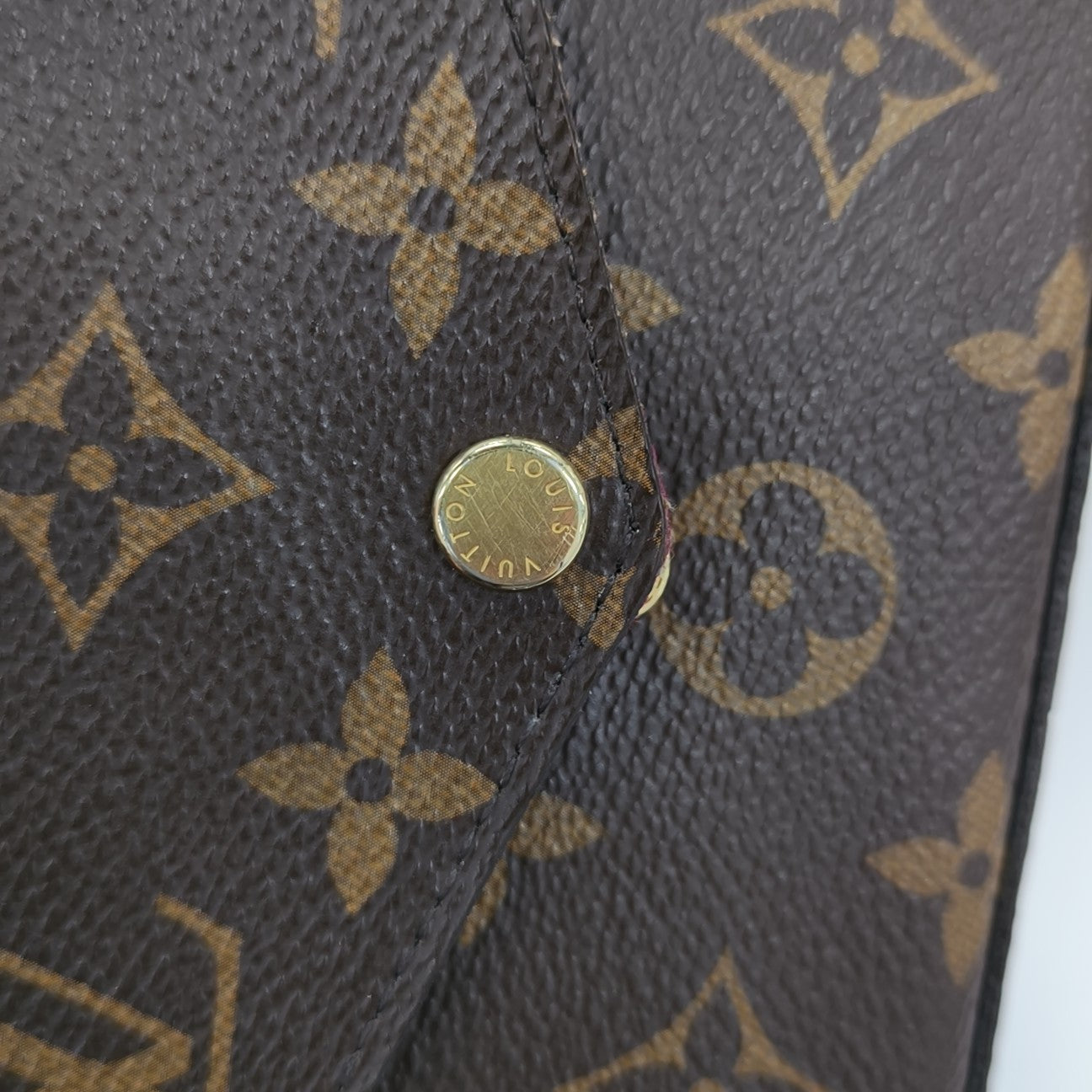 FÉLICIE Monogram Coated Canvas Brown