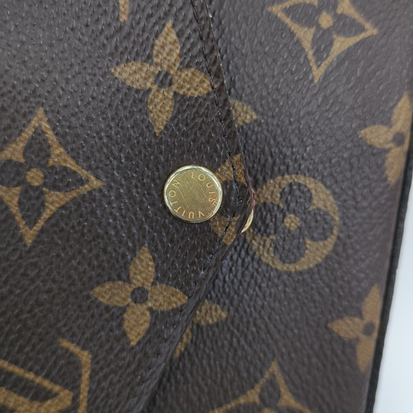 FÉLICIE Monogram Coated Canvas Brown