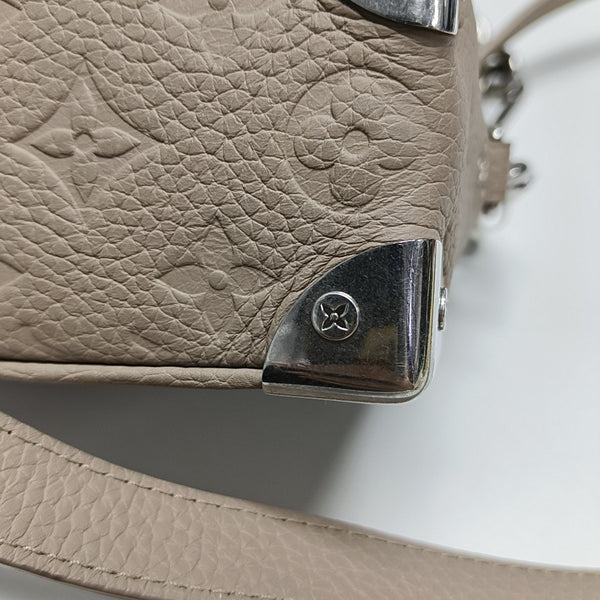 SOFT TRUNK Mini Monogram Calfskin Gray