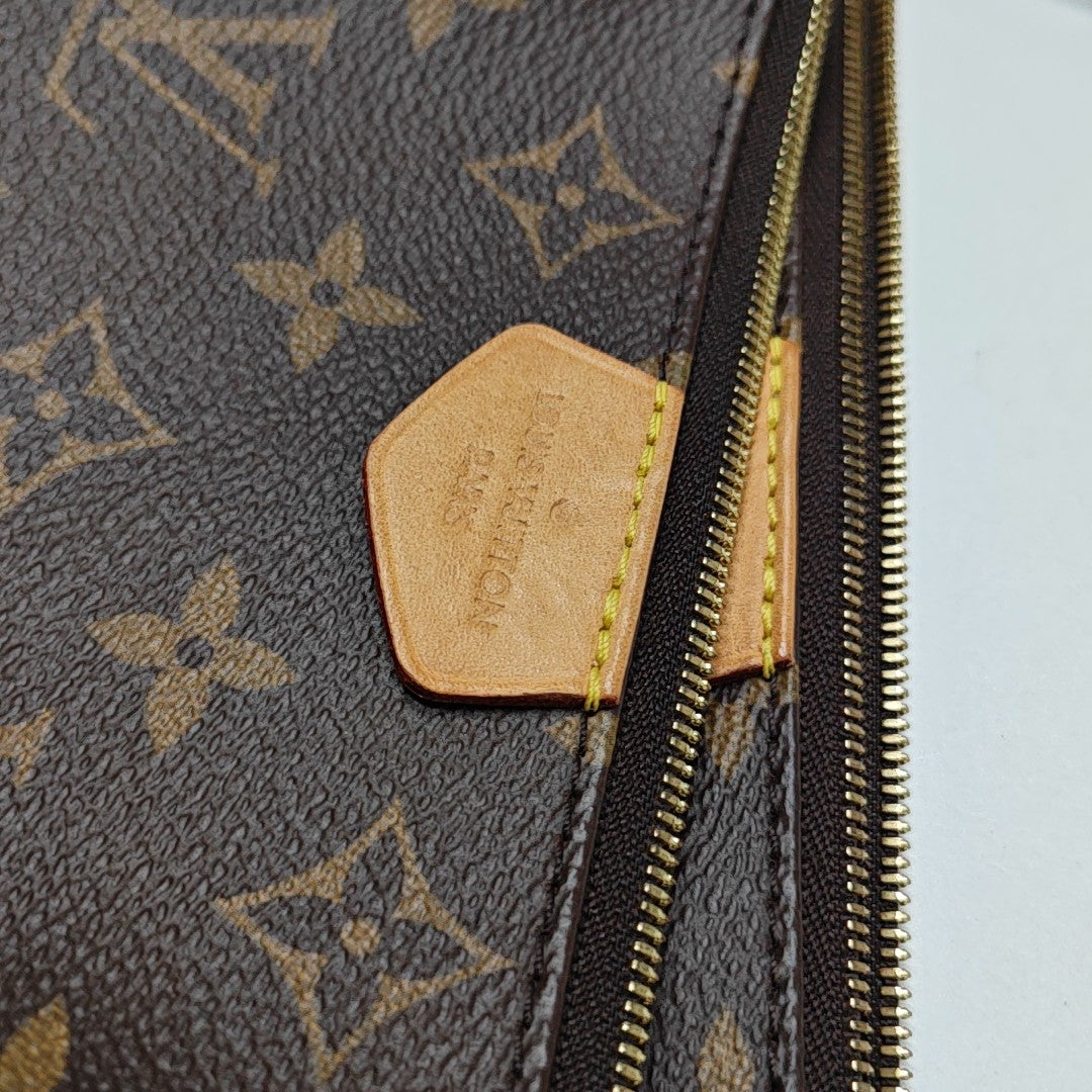 MULTI Monogram Coated Canvas Brown