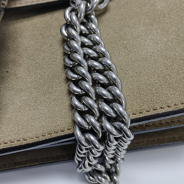 Dionysus Small Suede Gray