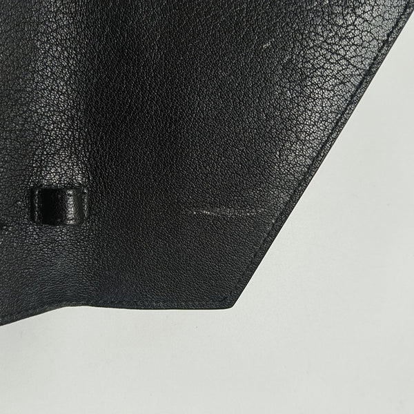 MONOGRAM Medium Chevron Calfskin Black