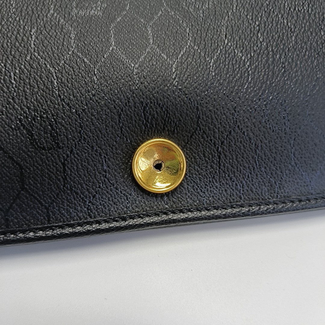 Calfskin Shoulder Bag Black