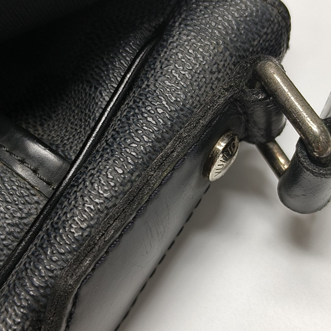 DANIEL Damier Graphite Coated Canvas Gray