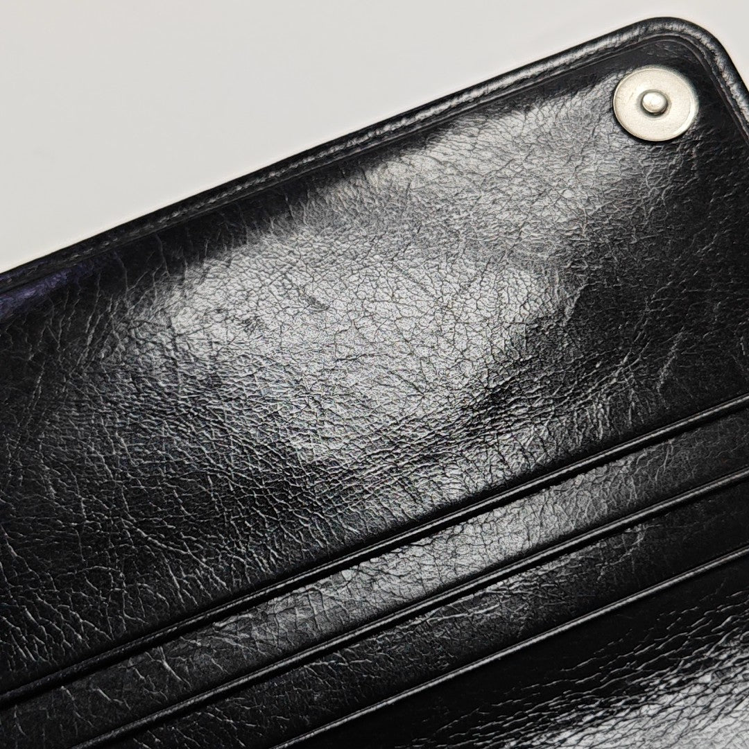 Quilted Calfskin Shoulder Bag Black