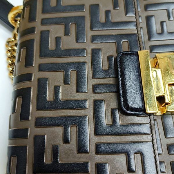 Kan U Small Calfskin Brown