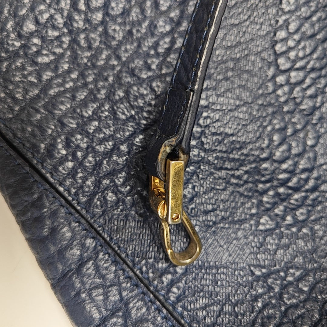 Dewsbury Mini Leather Blue