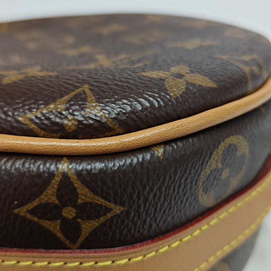BOITE CHAPEAU PM Monogram Coated Canvas Brown