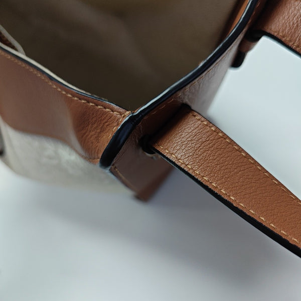 Hammock Small Monogram Calfskin Brown
