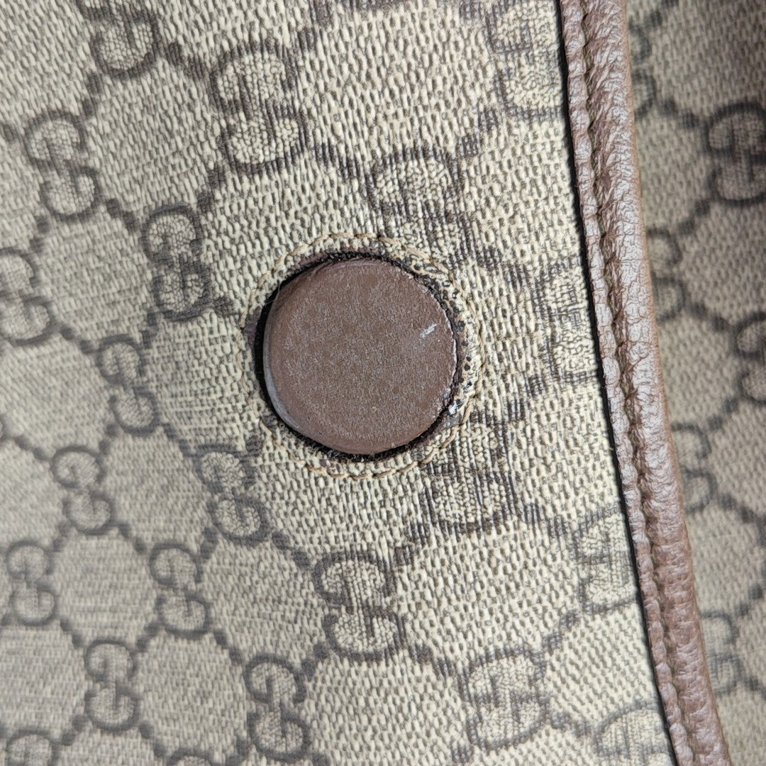 Neo Vintage Monogram Coated Canvas Beige