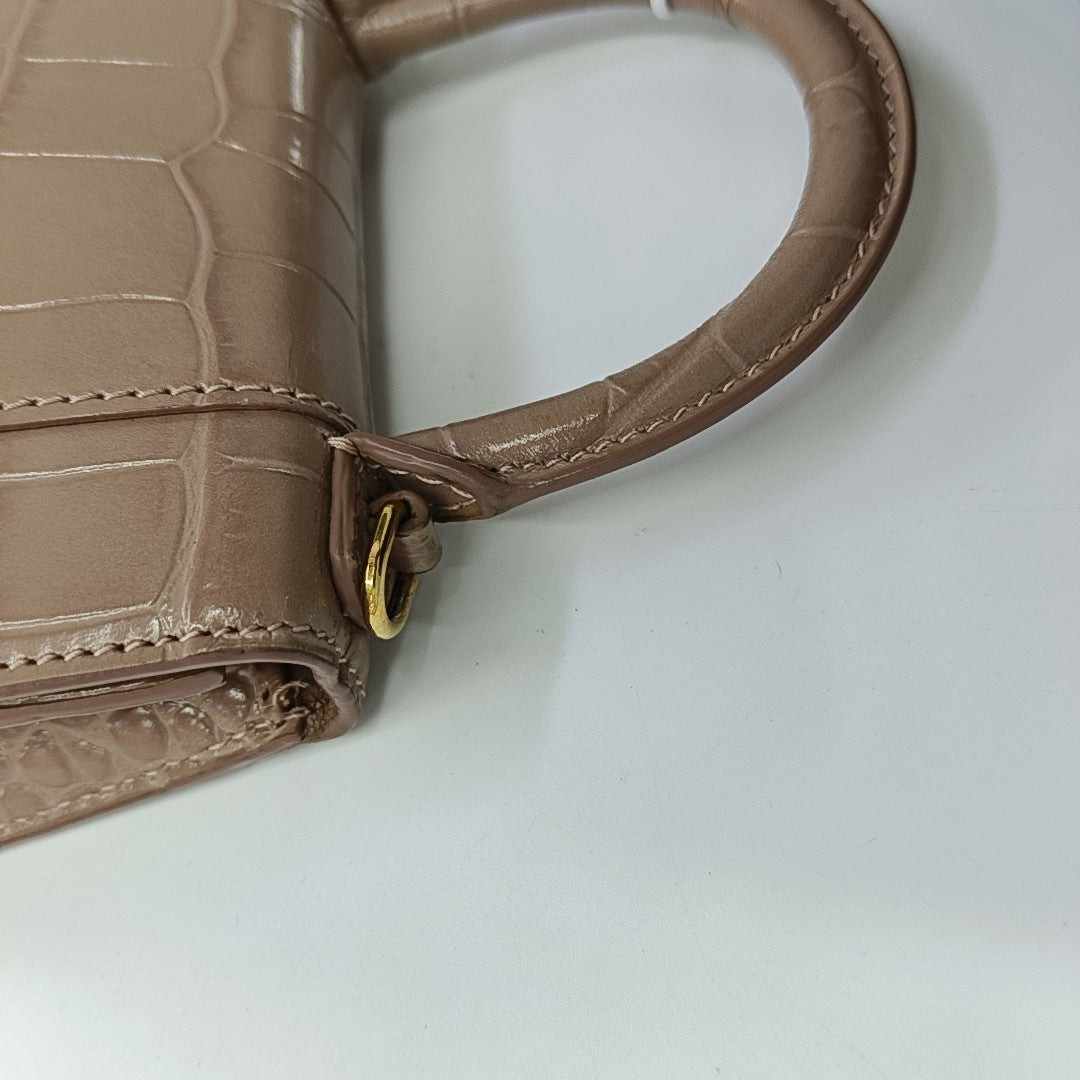 Hourglass Mini Calfskin Pink
