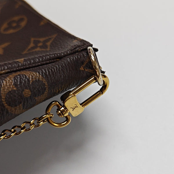 ACCESSOIRES Mini Monogram Coated Canvas Brown