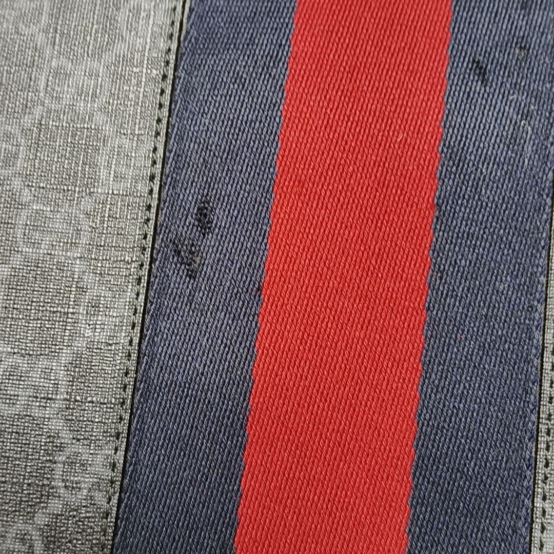 GG Supreme Monogram Coated Canvas Gray