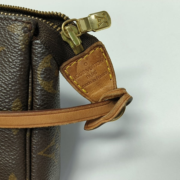 ACCESSOIRES Monogram Coated Canvas Brown