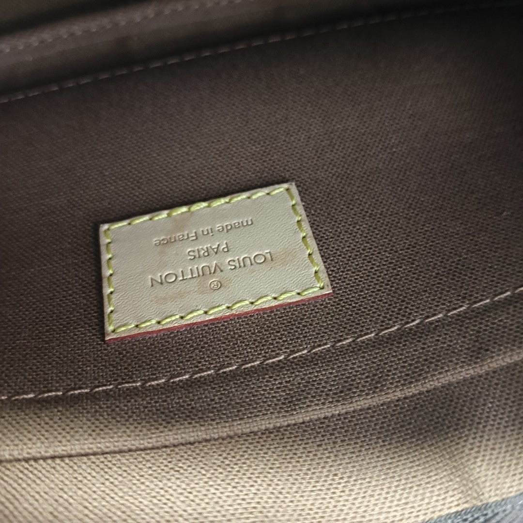 MULTI Monogram Coated Canvas Brown
