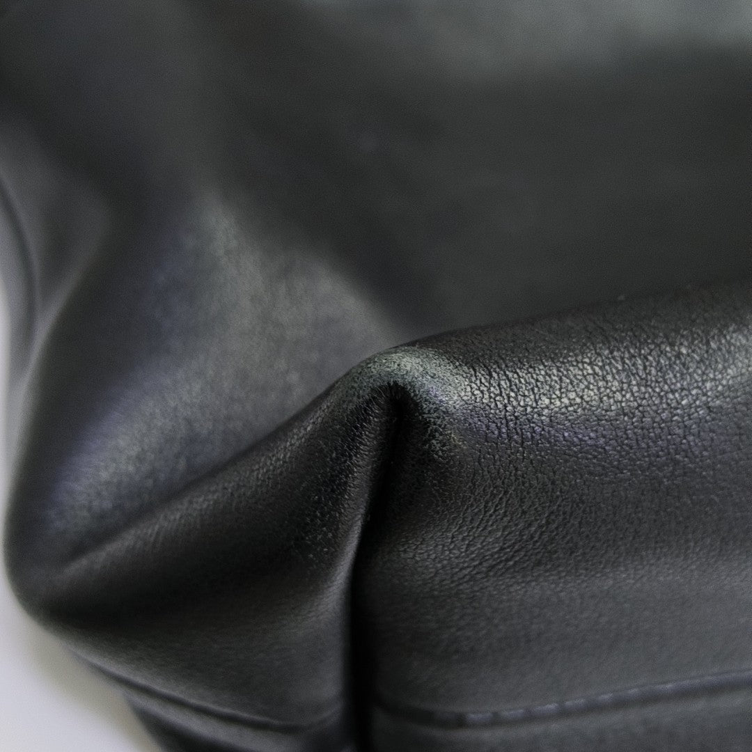Crush Calfskin Black