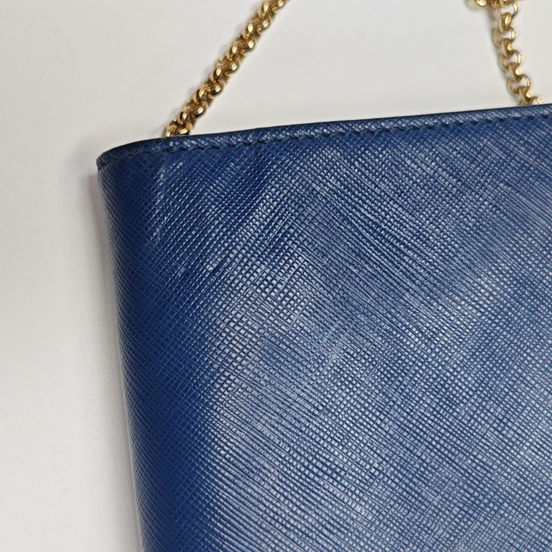 Gancini Calfskin Blue