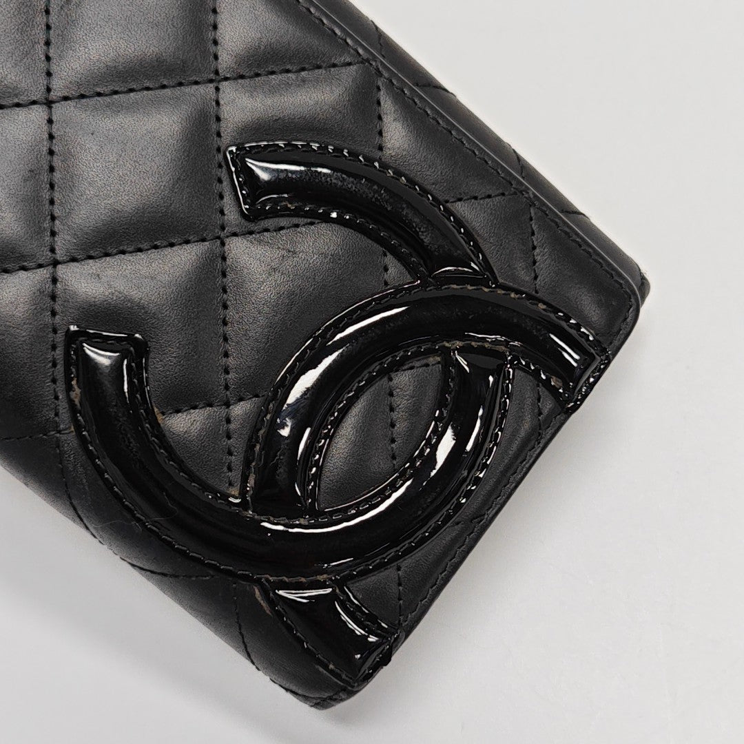 CAMBON Mini Quilted Calfskin Black