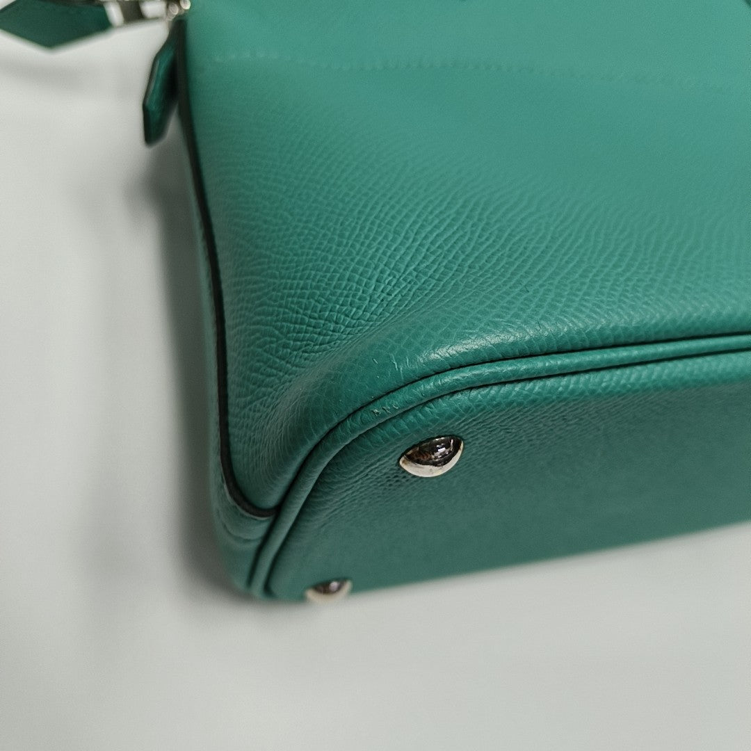 Authenticated pre-owned  Bolide 27 Epsom Green - Shoulder Bag at Looply