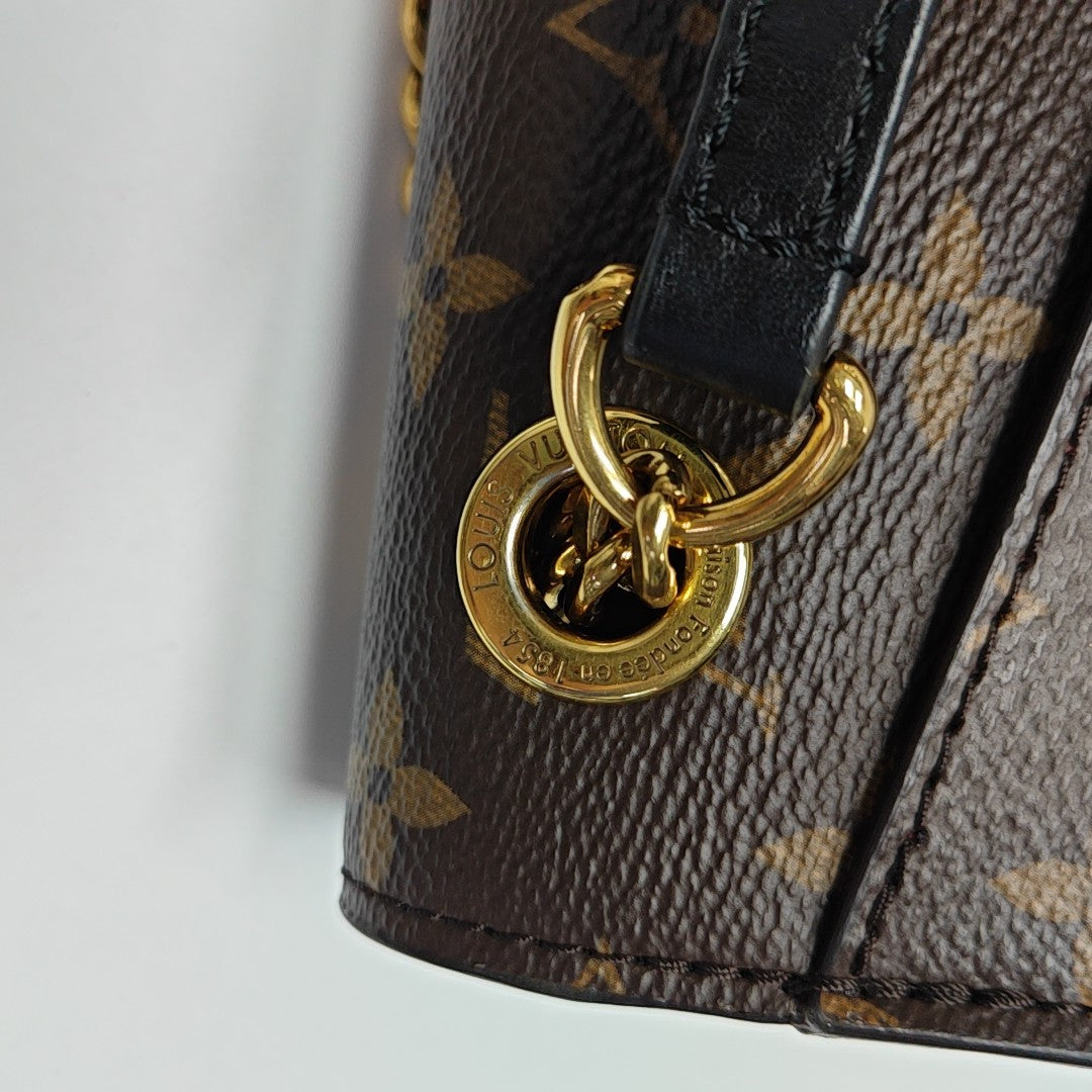 PASSY Monogram Coated Canvas Brown