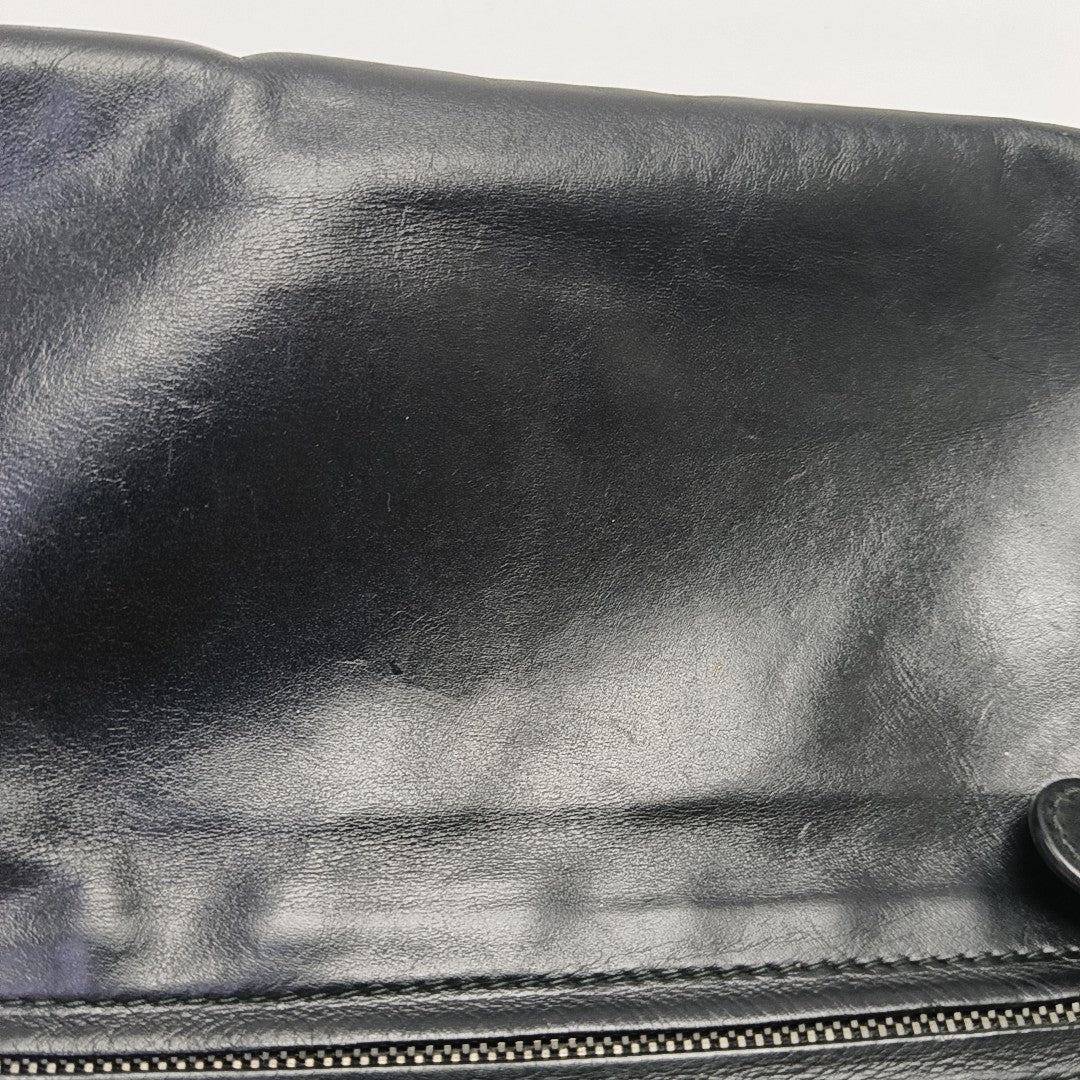 Calfskin Clutch Black