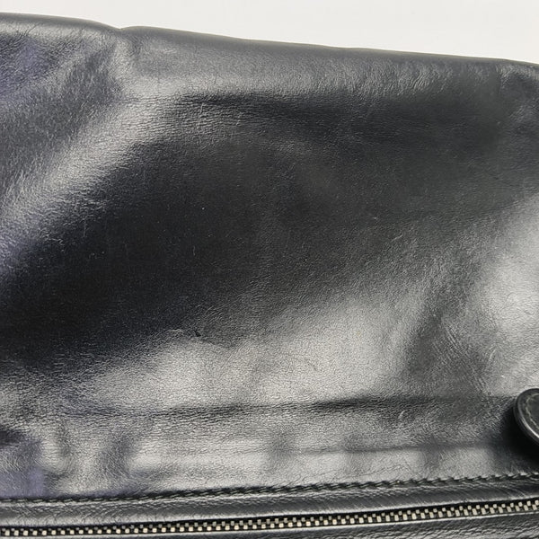 Calfskin Clutch Black