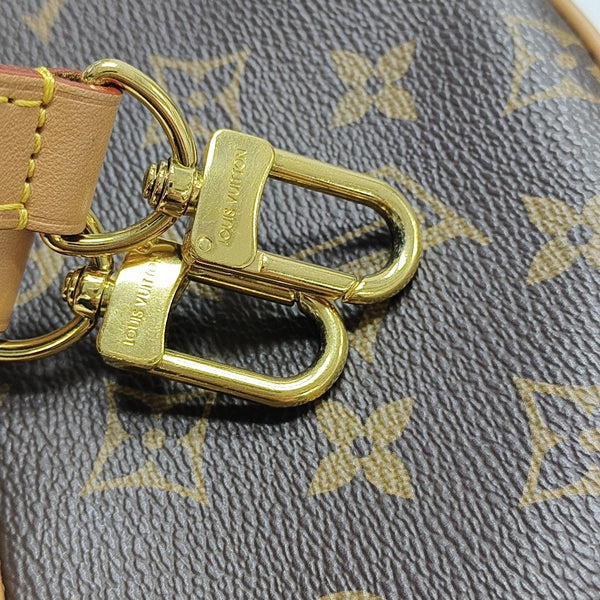 LOOP Monogram Coated Canvas Brown