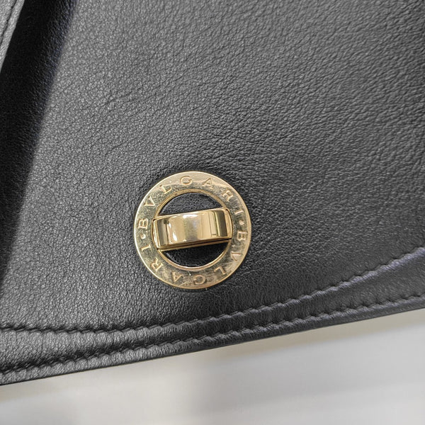 Quilted Calfskin Tote Bag Black