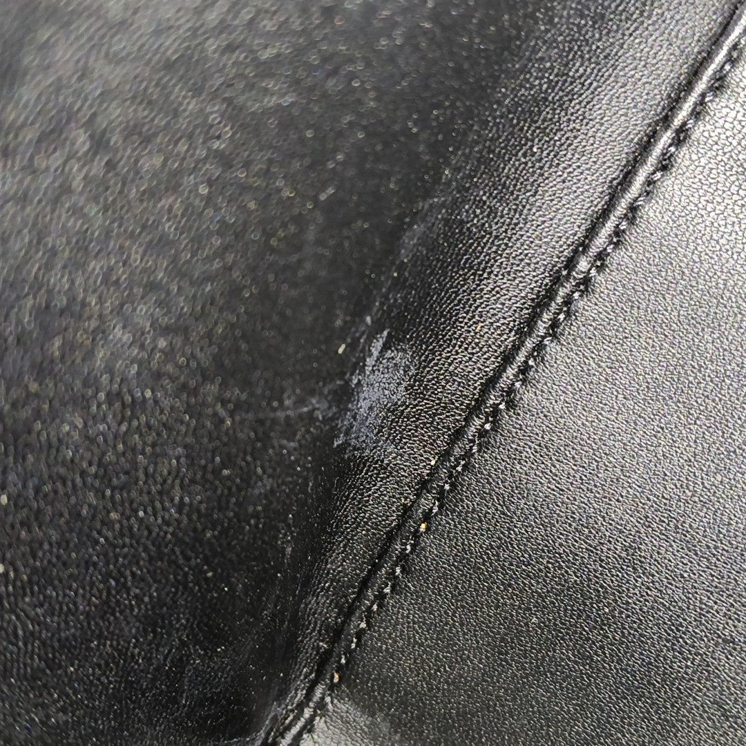 Calfskin Shoulder Bag Black