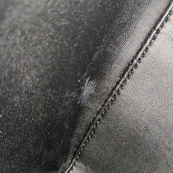 Calfskin Shoulder Bag Black