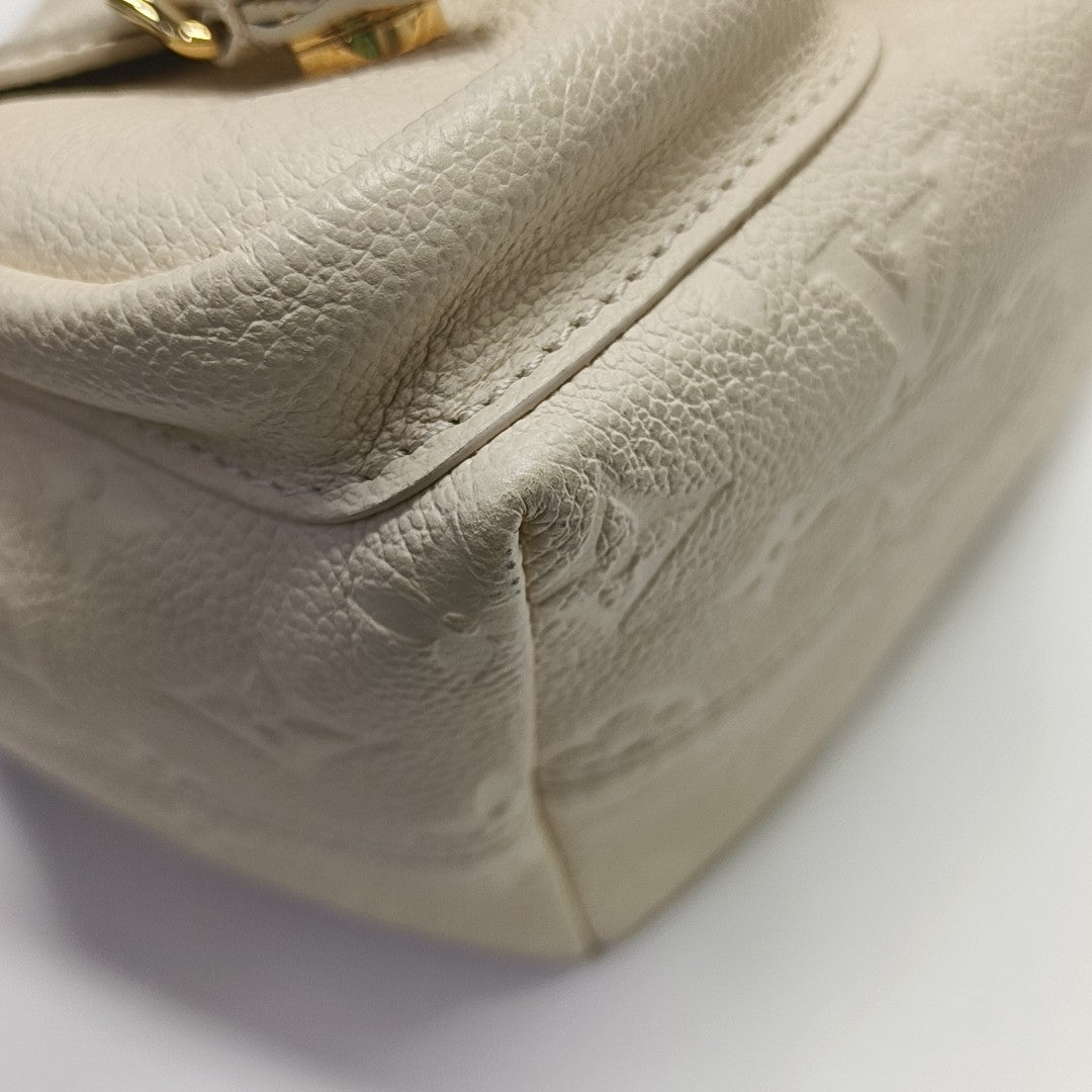 BACKUP Monogram Calfskin White