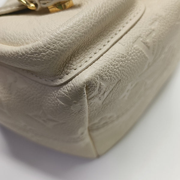 BACKUP Monogram Calfskin White
