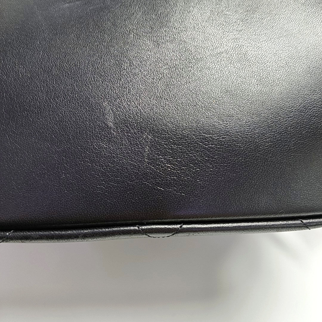 Quilted Lambskin Black