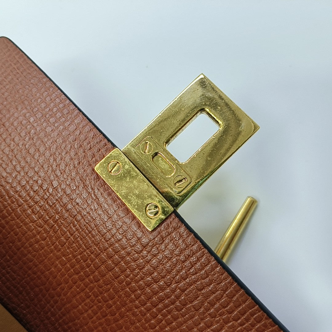 Drew Mini Calfskin Brown
