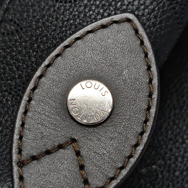 HINA Monogram Calfskin Black