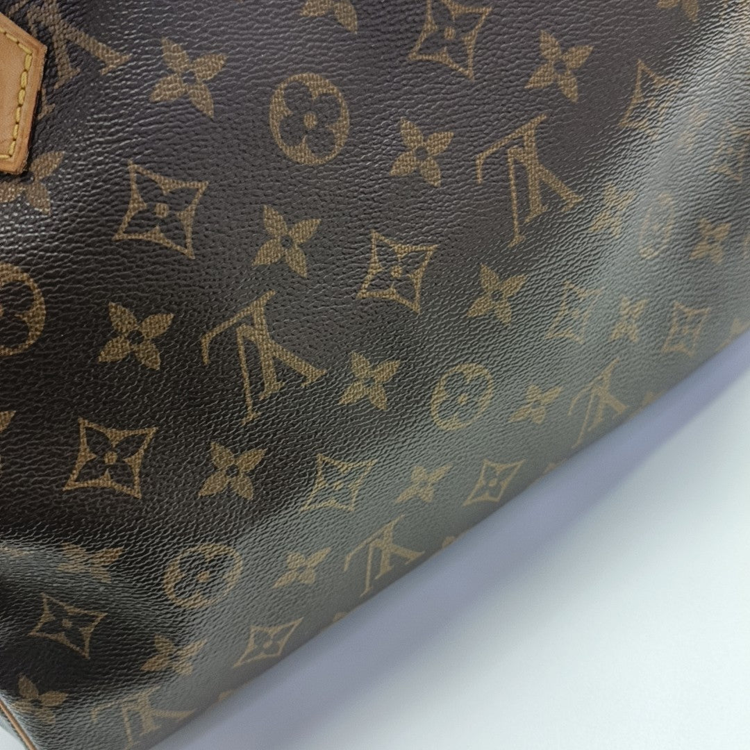 SPEEDY 30 Monogram Coated Canvas Brown